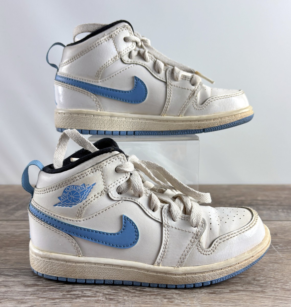 Air Jordan Retro Mid BP 'Legend Blue' 640734-127 Blue White Size 11C  Youth