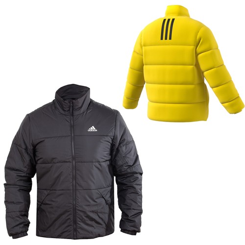 Mens Adidas Jacket BCS 3 Stripe 