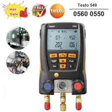 BAND NEW Testo 549 Refrigeration Digital Manifold HVAC Gauge Meter 0560 0550