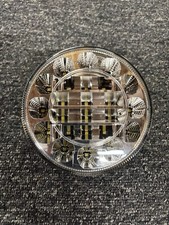 Led Signal Lamps 122mm Construction Bus Kit Car Clear Optic Led 10-30v