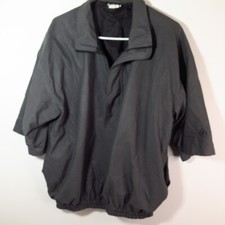 Vintage Roche Shirt Adult Golf Pullover Size Large Gray 1/4 Zip