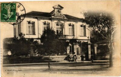 CPA AK Algerien-Ténes-Stadthotel (237427)