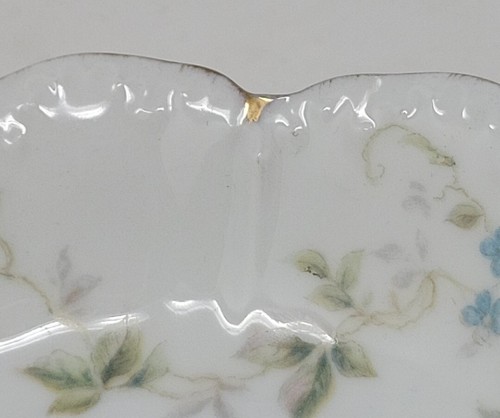 Set 5 Rosenthal Malmaison Floral Rose Porcelain Scalloped Berry Bowls Bavarian - Picture 5 of 14