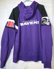 Baltimore Ravens NFL Purple hoodie. Pullover style with front pocket.Adult XL