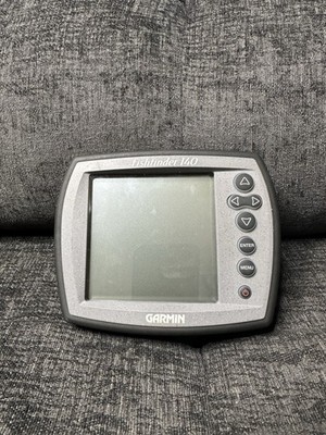 Garmin Fishfinder 140 Gray-Scale Sonar Unit Designed For Small Boats *UNTESTED*