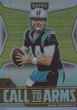 2021 Playoff Call to Arms Silver #12 Sam Darnold - FB