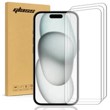 For Apple iPhone 17 2.5D Tempered Glass Screen Protector (3 Per Pack)