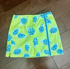 Lilly Pulitzer Girls White Label Vintage Skort Size 12