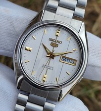 N-Mint Seiko 5 Automatic 7S26-3040 Day/Date Vintage Japan Men's Watch