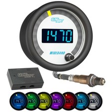 52mm GlowShift White 7 Series Digital Wideband Air/Fuel Gauge