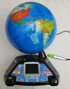 Leap Frog Magic Adventures Interactive Globe Fully Tested & Working