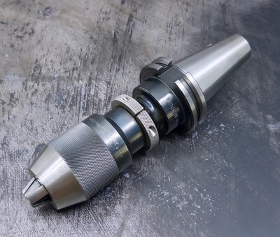 ALBRECHT KEYLESS DRILL CHUCK - 1/32'' to 1/2'' - CAT40