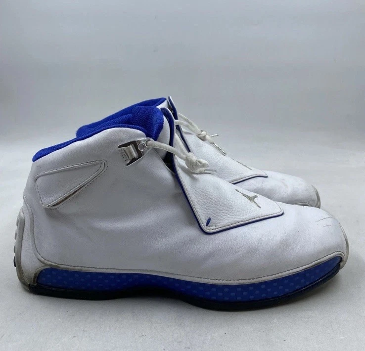 Jordan 18 Retro 2018 White Sport Royal for sale | Authenticity