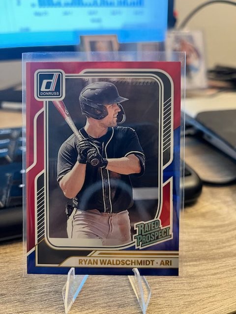2026 Donruss #190 Ryan Waldschmidt Red and Blue Laser