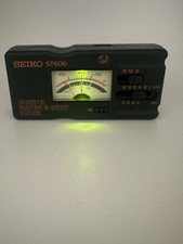 Vintage SEIKO ST606 QUARTZ GUITAR AND BASS TUNER.