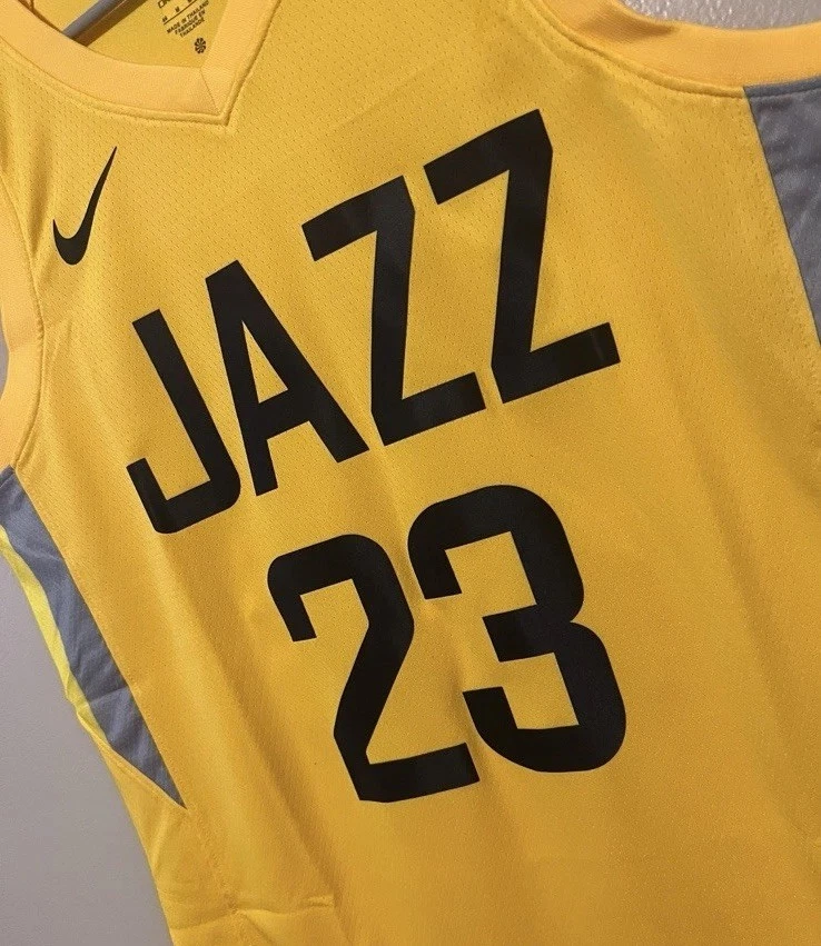 NWT Lauri Markkanen Yellow #23 Jersey S-XL FAST SHIPPING!!! - Image 3 of 3