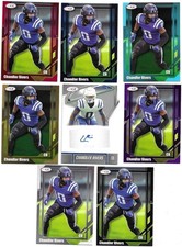 2026 SAGE CHANDLER RIVERS 14 ROOKIE FOOTBALL CARDS 1 AUTO