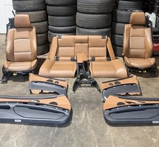 07-13 Bmw E93 335 Convertible Oem Saddle Brown Interior Seats Complete Heated 07-13 Bmw E93 335 Convertible Oem Saddle Brown Interior Seats Complete Heated