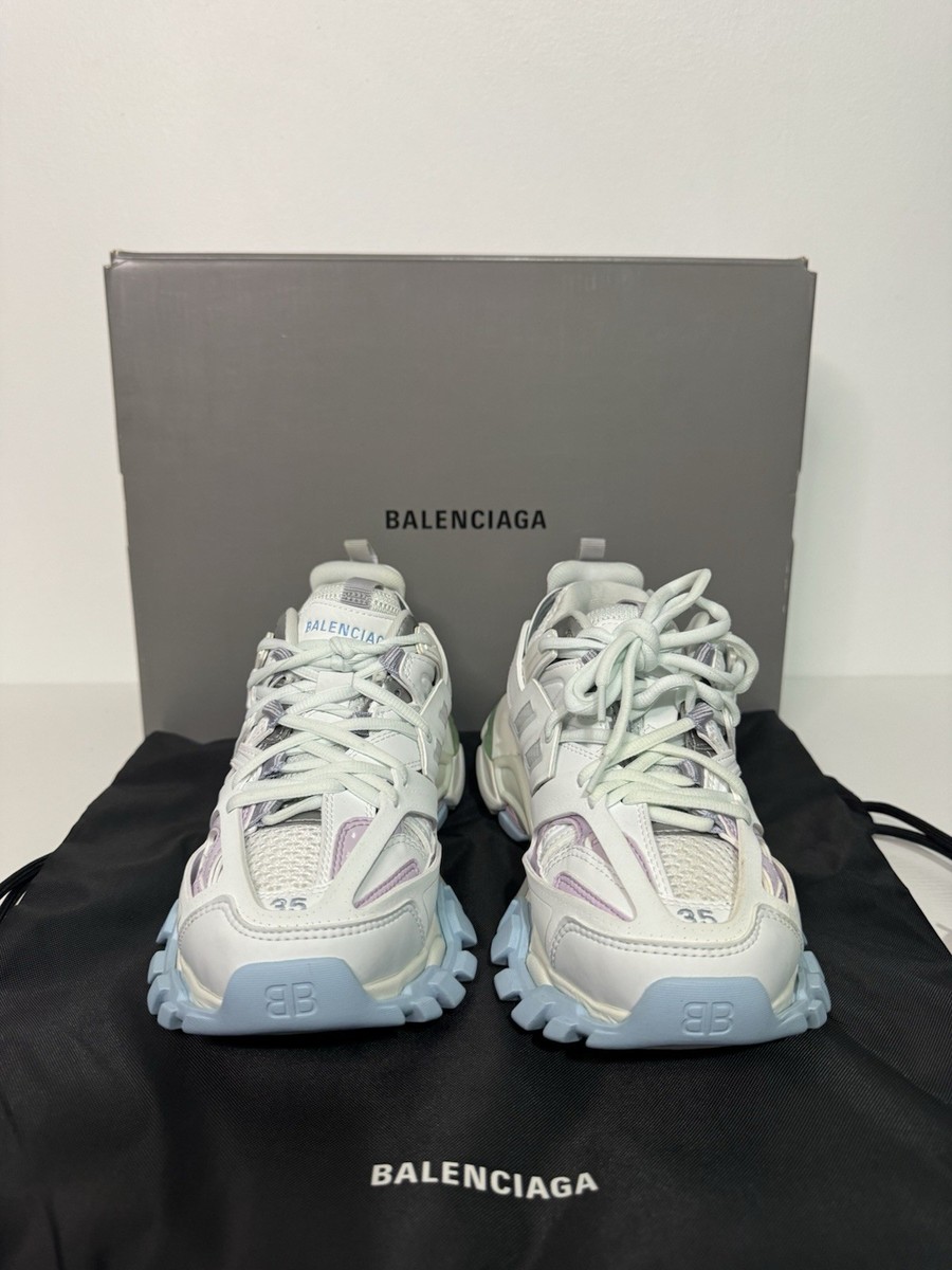 Balenciaga Track Sneakers SZ 35 Women's Pastel Multicolor New w