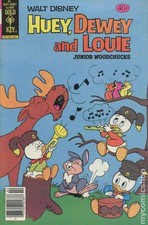 Huey Dewey and Louie Junior Woodchucks #61 FN 1980 Gold Key Stock Image