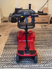 Pro Rider EasyFold Deluxe Mobility Scooter - Red