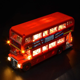 Led Lighting Kit for London Bus - Compatible with Lego 10258 Building Blocks Mod
