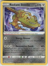 Radiant Steelix #124 Prices | Pokemon Lost Origin | Pokemon Cards