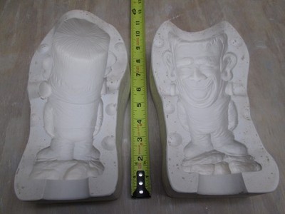 VINTAGE CERAMIC NOWELL CASTING MOLD  #NM-1854  ''FRANKENSTEIN BIG HEAD''