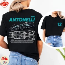 Kimi Antonelli #12 Racing Unisex T-Shirt – Racing For Fan Tee