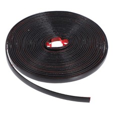 10M Peel And Stick Black PVC Wall Molding Trim Flexible Self Adhesive Strip