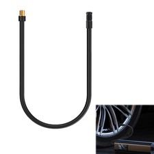 Universal Brass Screw Thread Tire Inflator Extension Tube, Air Pump Hose Adap...