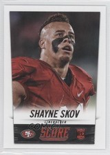 2014 Score Rookie Shayne Skov #421 g9z