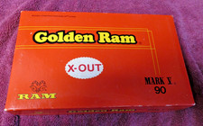 4 Sleeves Vintage Golden Ram MARK V X-Out Golf Balls NOS New in the Box