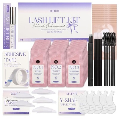 Wimpernlifting Set, Lash Lift Kit, Wimpern Curling, 10 Anwendungen, DIY