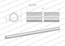 WARYNSKI Series 3R Drive Shaft Inner Tube
