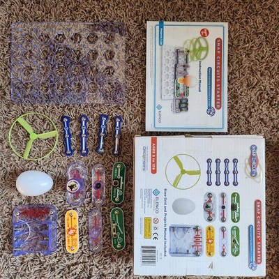 Snap Circuits Starter SCP-15 COMPLETE w/ box and manual by Elenco Electronics 