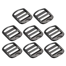 Metal ladders sliding buckle tri-propeller metal, 8pcs 25mm, black powder shooting