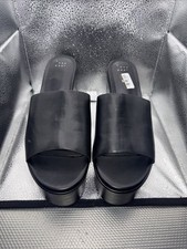 Women  s Size 9 1/2 Platform Heels  A New Day  Ricky Black Memory Foam Target