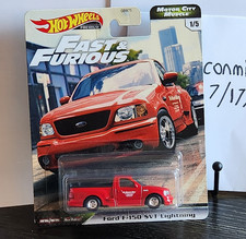 Hot Wheels Fast & Furious Ford F-150 SVT Lightning Red