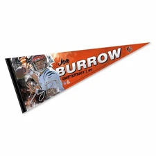 Cincinnati Bengals Burrow Pennant Banner Flag