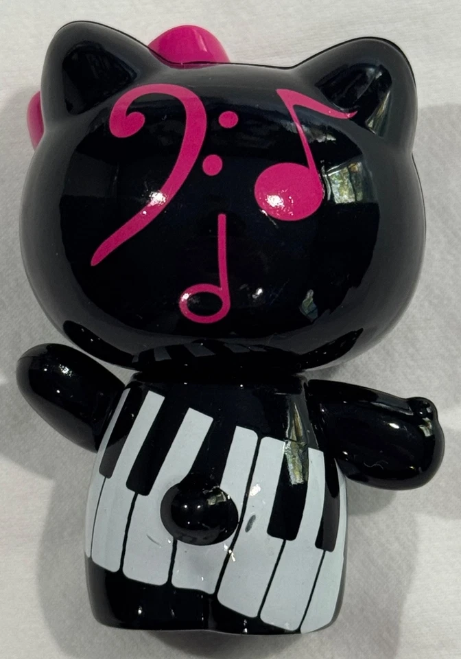 2009 Hello Kitty «Piano Kitty» фигурка - Jakks Pacific музыкальная коллекция - изящный! - Изображение 2 из 4