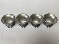 Set Of Alloy 40mm Trumpets 50mm Long For Twin Carb Or Throttle Bodies