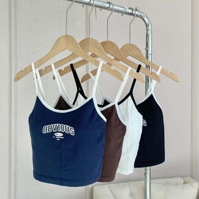 Retro Neckholder Top, ärmelloses kurzes enges Oberteil für heiße Mädchen Weste