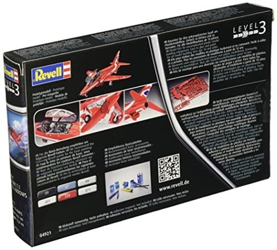 BAe Hawk T.1 Modellbau 1:72 Revell 04921 Red Arrows Flugzeug Bausatz
