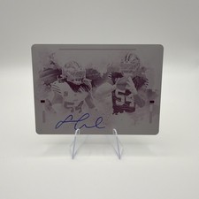 2025 Panini Impeccable- Fred Warner 1/1 Magenta Canvas Creations Auto