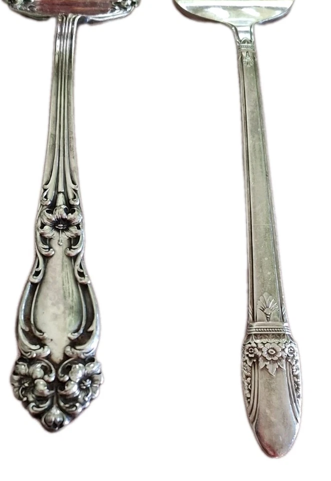 Lote de cubiertos para servir Reed & Barton Wm Rogers placa de plata años 30 Foto 2 de 4