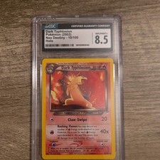 CGC 8.5 Dark Typhlosion 10/105 Neo Destiny Holo Unlimited on eBay