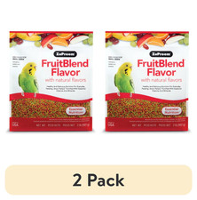  2 Pack   Fruitblend  Flavor with Natural Flavors Bird Food for Small Birds