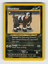 Houndour 43/105 Unlimited Uncommon Neo Destiny Pokemon 2002 LP Baba