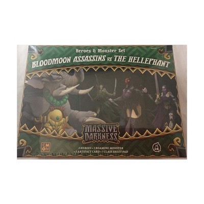 CMON Massive Darkness CMON Bloodmoon Assassins Gegen Den Hellephant SW (Neu)
